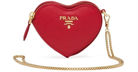 prada red heart bag|prada heart mini bags.